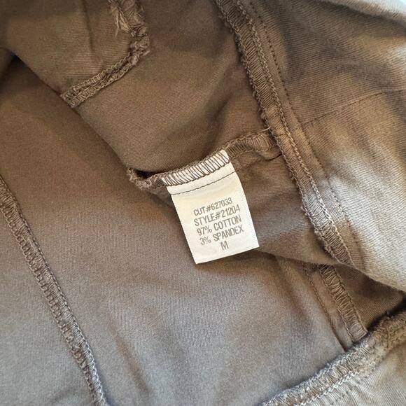 XCVI Utility Pants Cotton Brown Women’s Medium Casual Cozy Gorpcore Minimalist - Picture 12 of 16